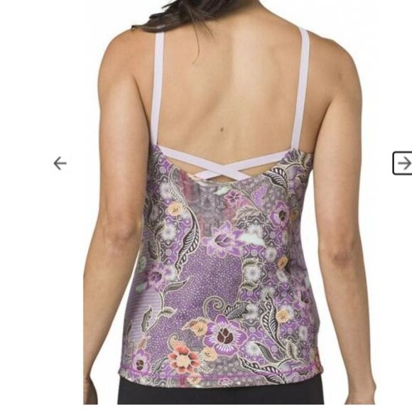 Prana Emsley Top Maui Mist Kona Sm NWT W13180827 - Picture 3 of 3